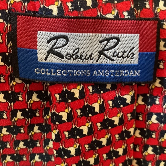 Robin Ruth silk cow tie - Picture 3 of 3